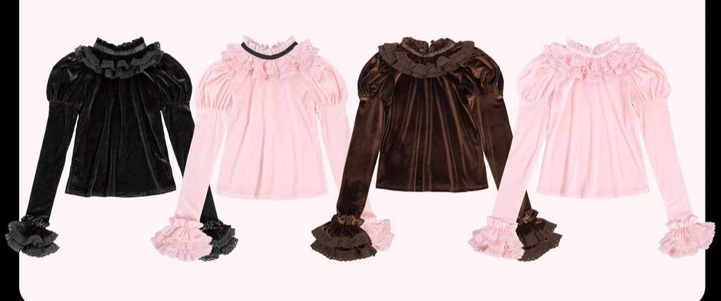 Ribbon Gift Box Long Sleeve Top