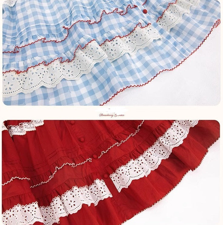 Strawberry Basket Jumper Skirt