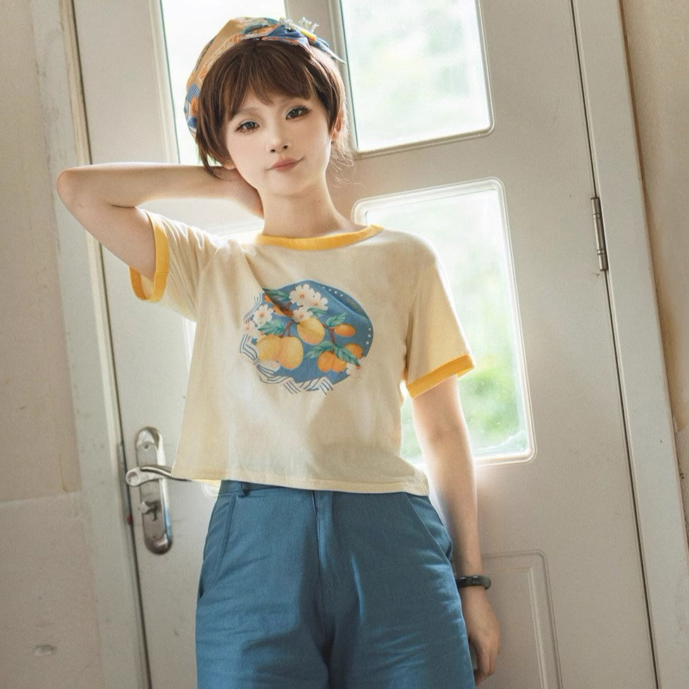 [Pre-order] Loquat and Lemon T-shirt
