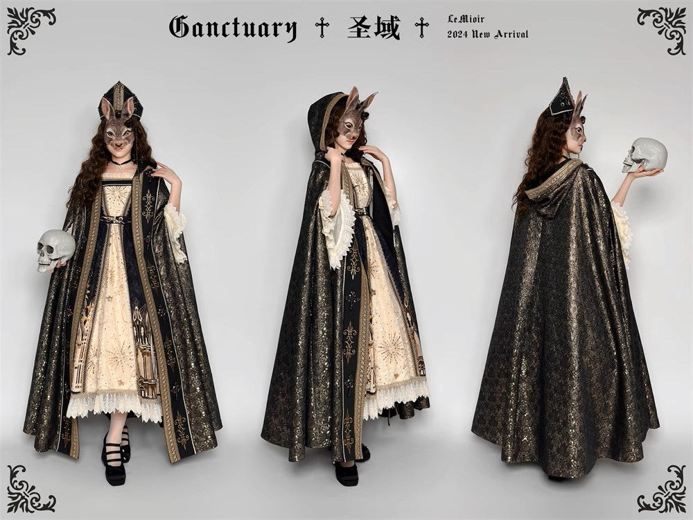 [Sale period ended] Sanctuary Gothic Lolita long cloak