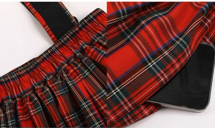 [Pre-orders available until 10/29] Thistle Crown Checkered Mini Skirt