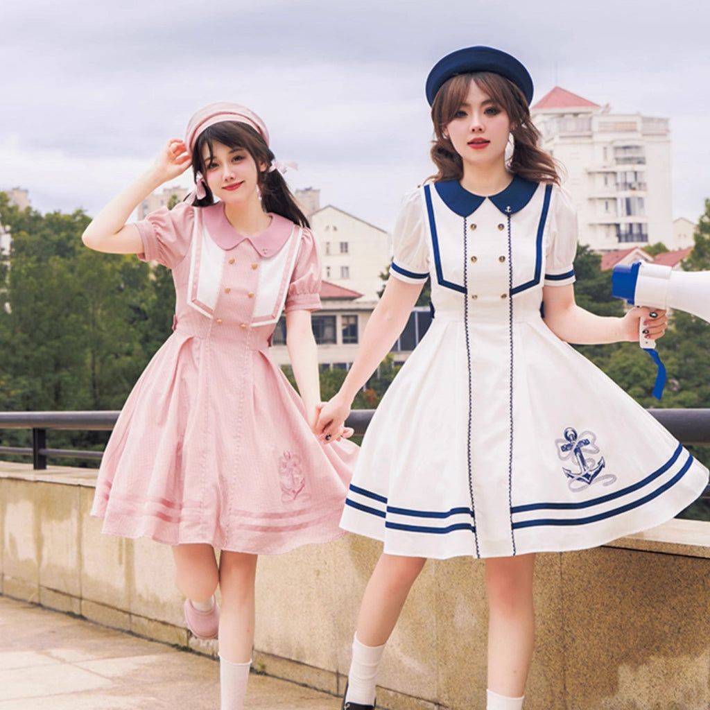 Sunny Day マリンスタイルワンピース