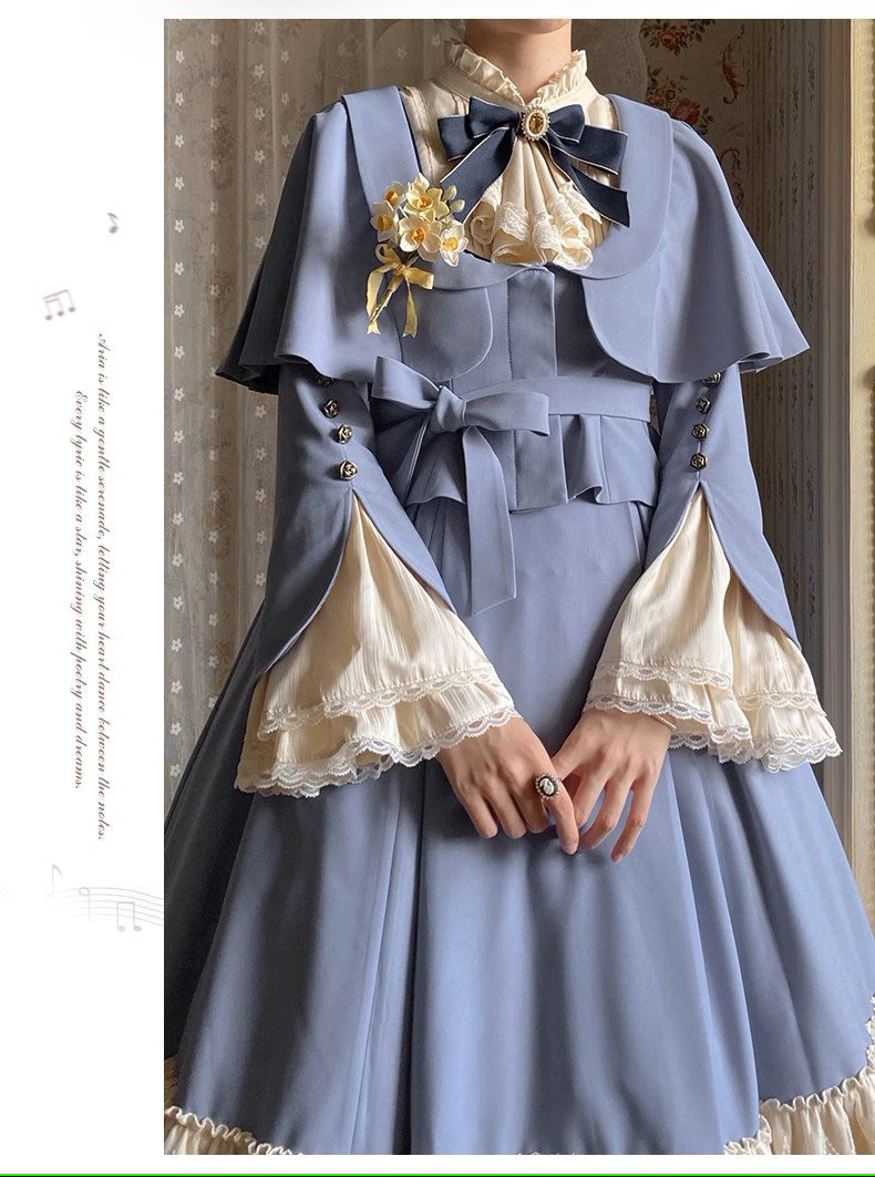 Breeze Aria Classical Cape Dress