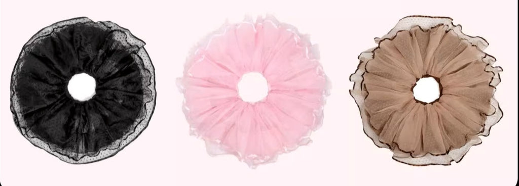 Ribbon Gift Box Dot Tulle Pannier
