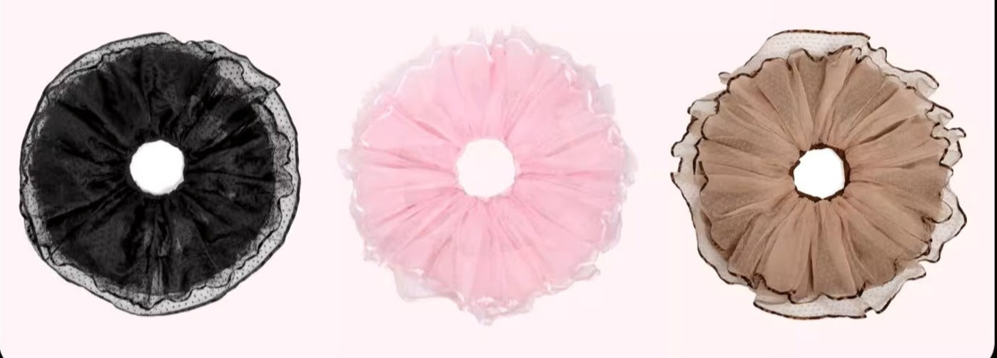Ribbon Gift Box Dot Tulle Pannier