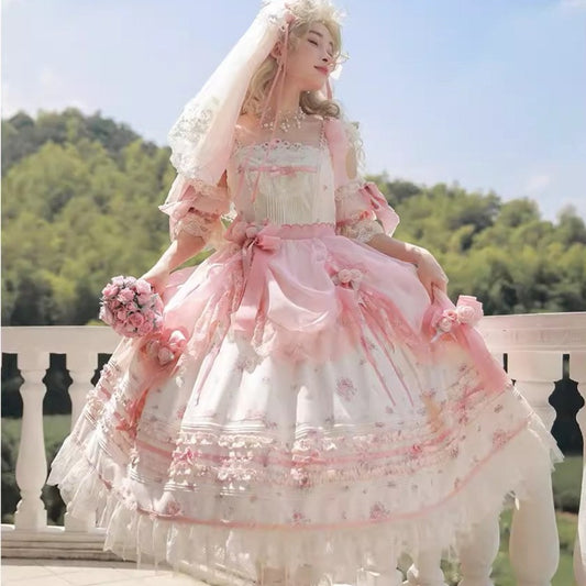 【受注予約10/8まで】薔薇園の午後 プリンセスドレス