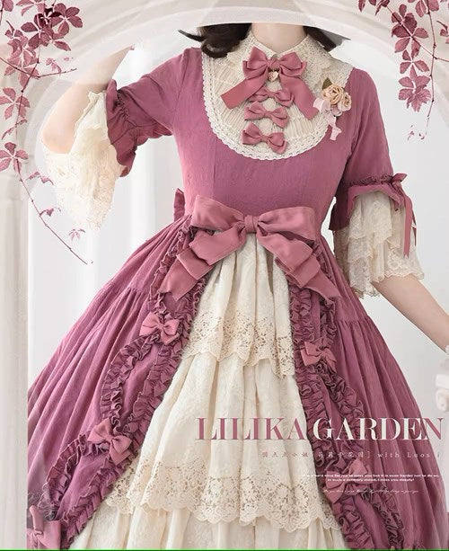 【予約販売】Lilica Garden ワンピース