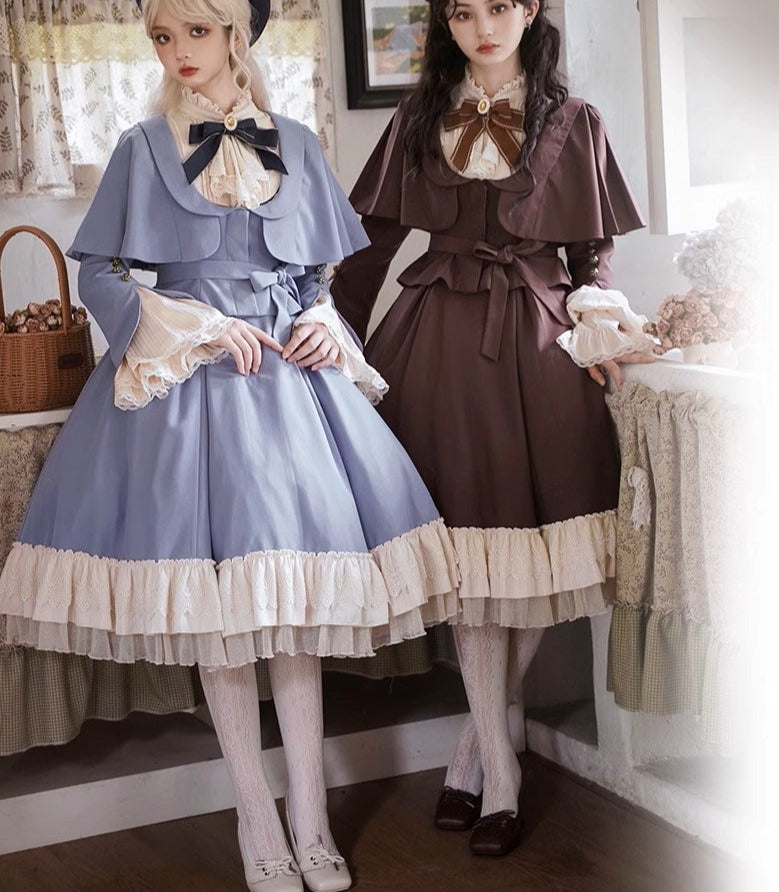 Breeze Aria Classical Cape Dress