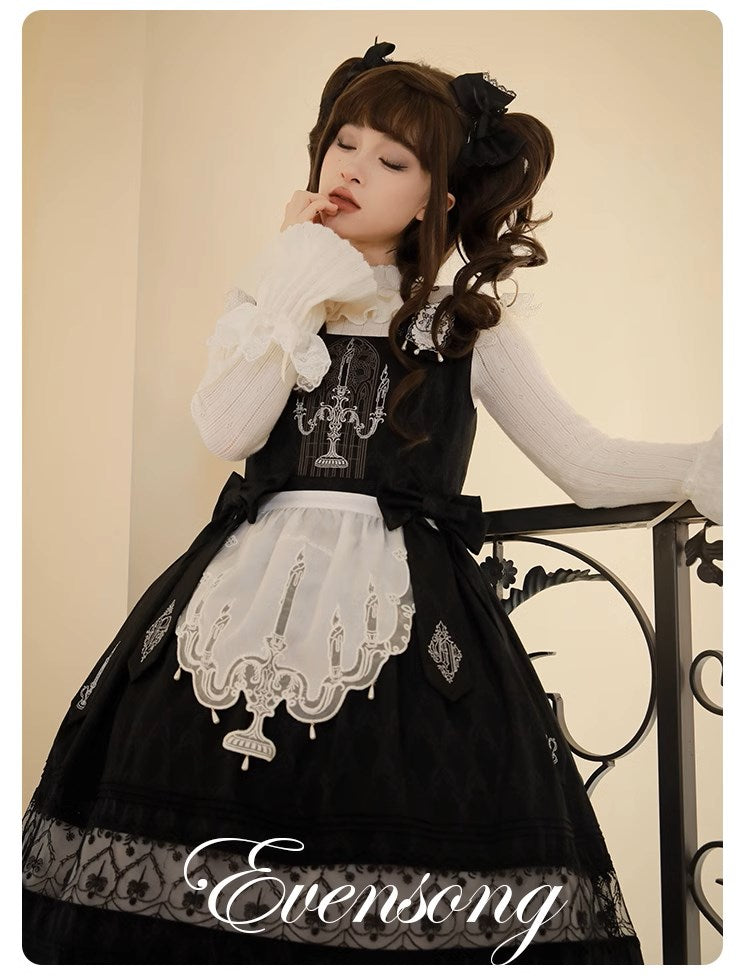 [Sale period ended] Evensong ribbon jumper skirt