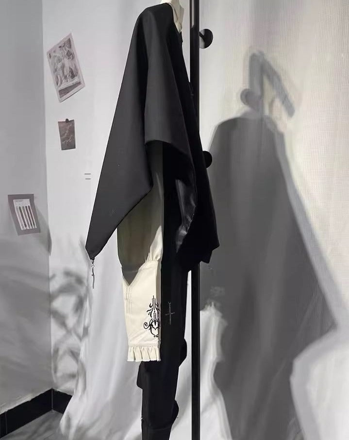 Night Raven Magic blouse, pants, jumper skirt, cape