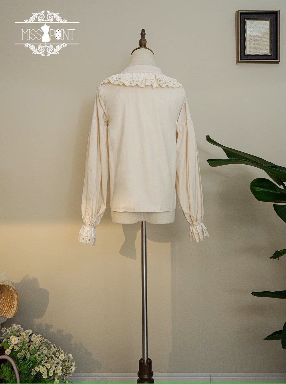 Forest Illustrated Cotton Blouse [20% off when purchased together]