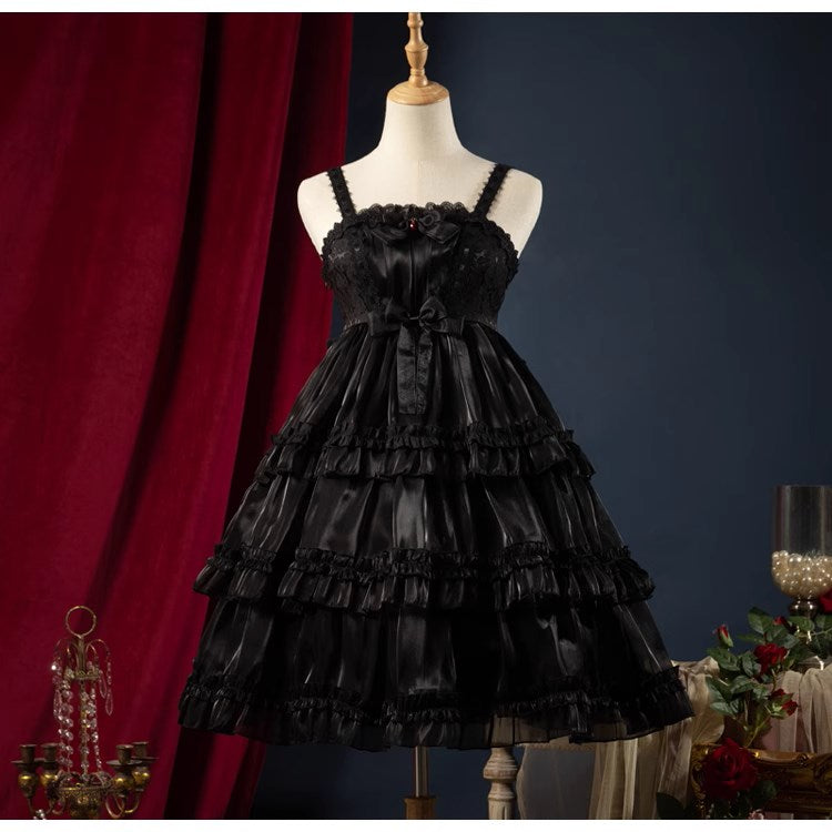 Maiden's Holiday Pearl Puff Jumper Skirt All 6 Colors