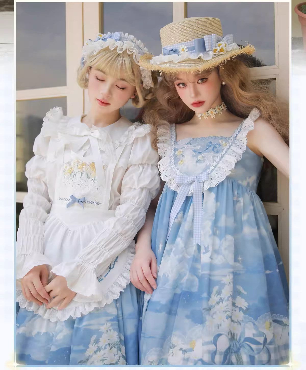 【再販・受注予約7/16まで】Daisy and Sky ハイウエストジャンパースカート