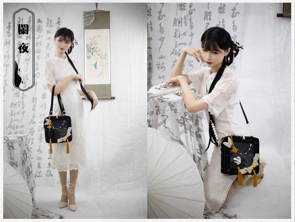 [Partial pre-order] Chinese style Suzuran Ita bag in 6 colors