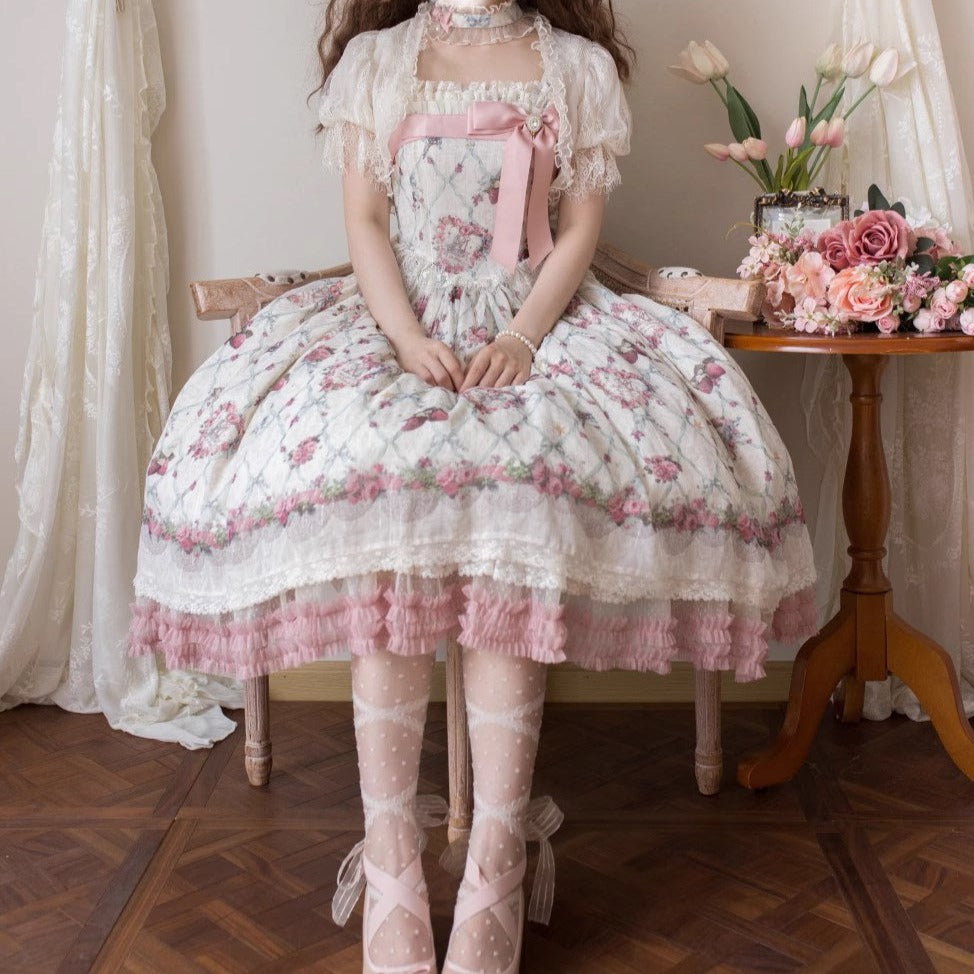 Secret Strawberry Garden Jumper Skirt [Type 1]