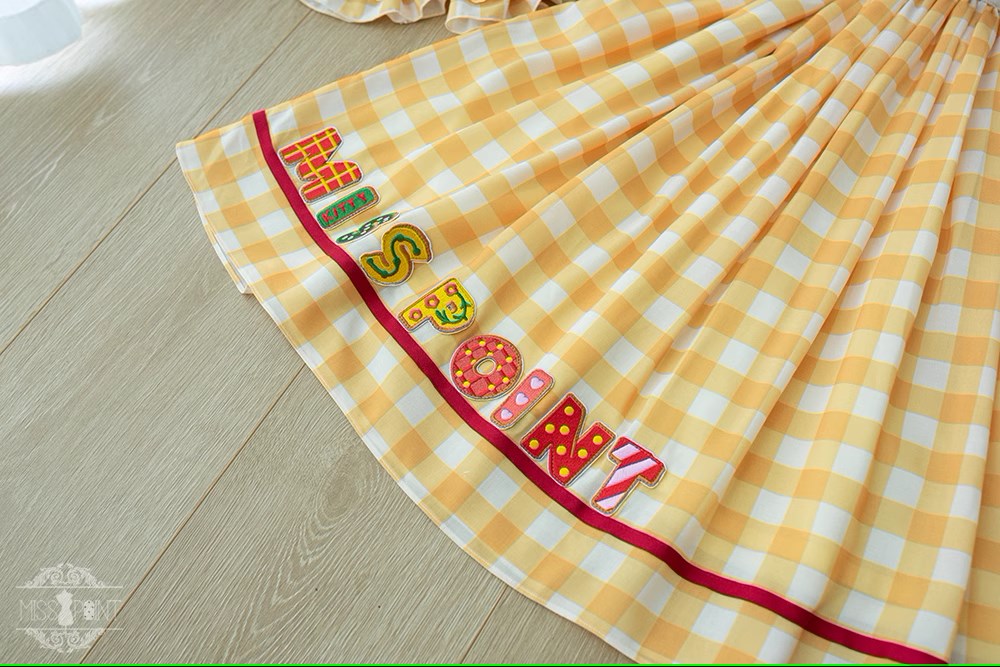 [Pre-order] Sweet Kitty Retro Cafe Style Dress