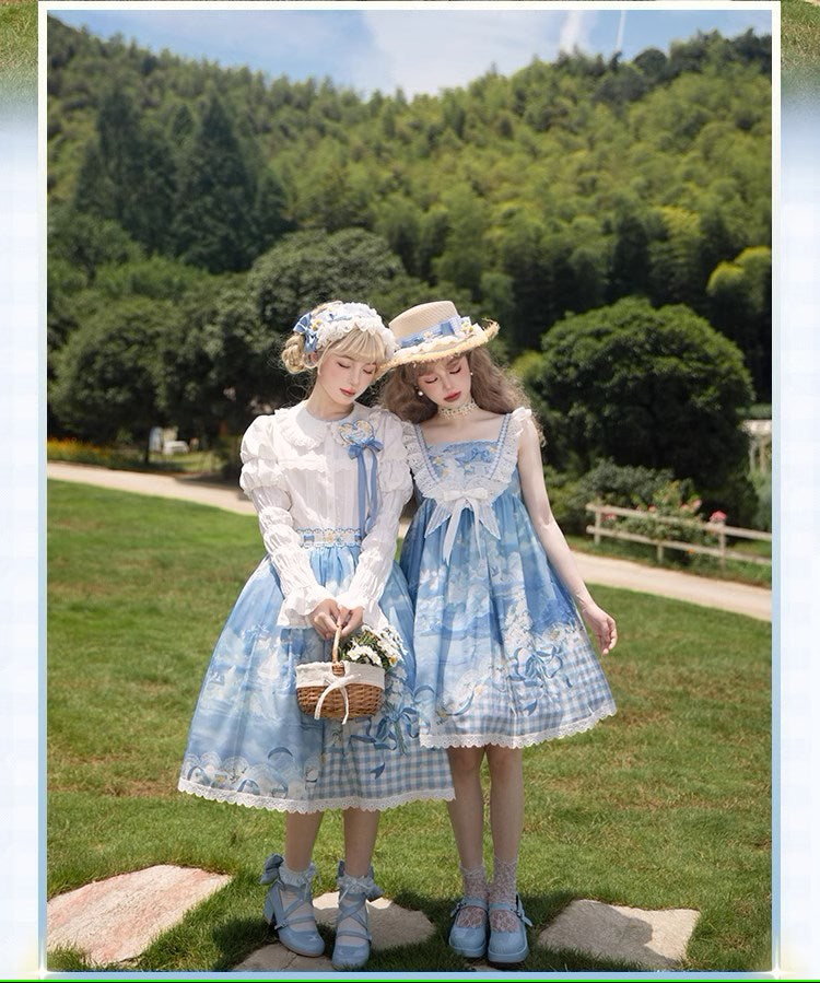 [Sale period ended] Daisy and Sky blouse (long sleeve/short sleeve)