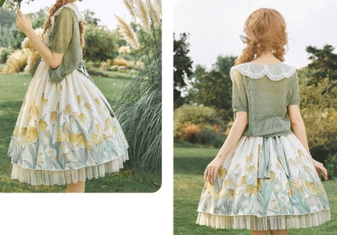 OSTARA'S TULIP jumper skirt