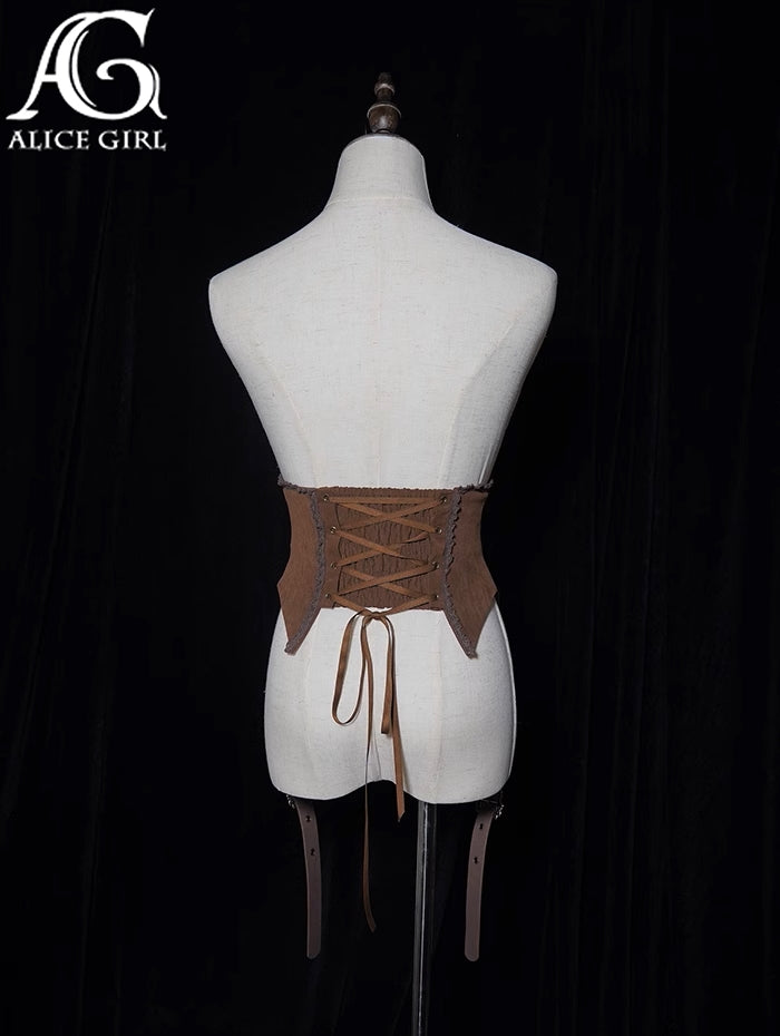 Simultaneous purchase only [Sale period ended] Treasure Hunt Map Corset