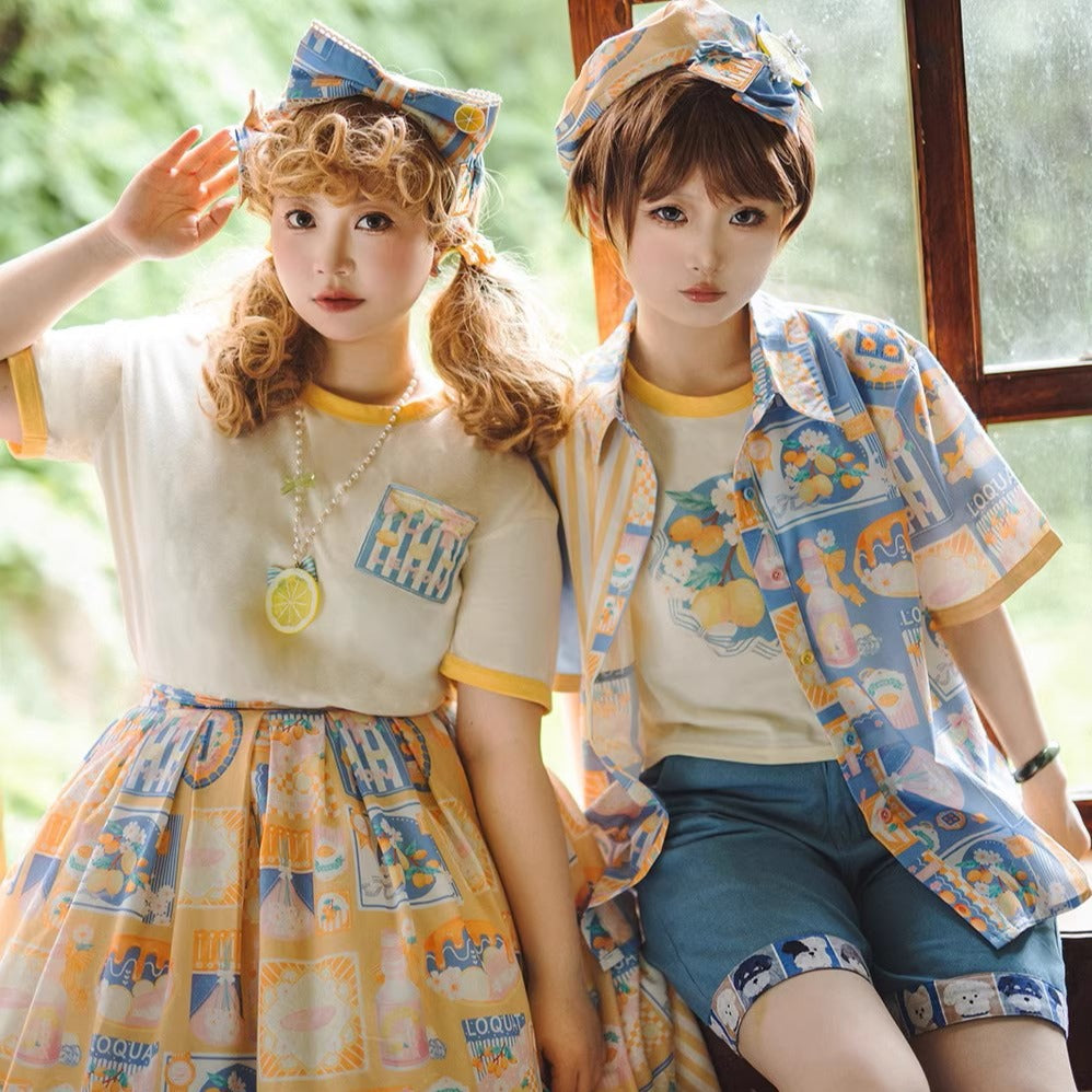 [Pre-order] Loquat and Lemon T-shirt