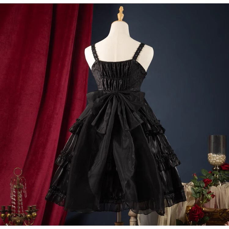Maiden's Holiday Pearl Puff Jumper Skirt All 6 Colors