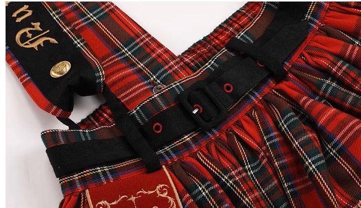 [Pre-orders available until 10/29] Thistle Crown Checkered Mini Skirt