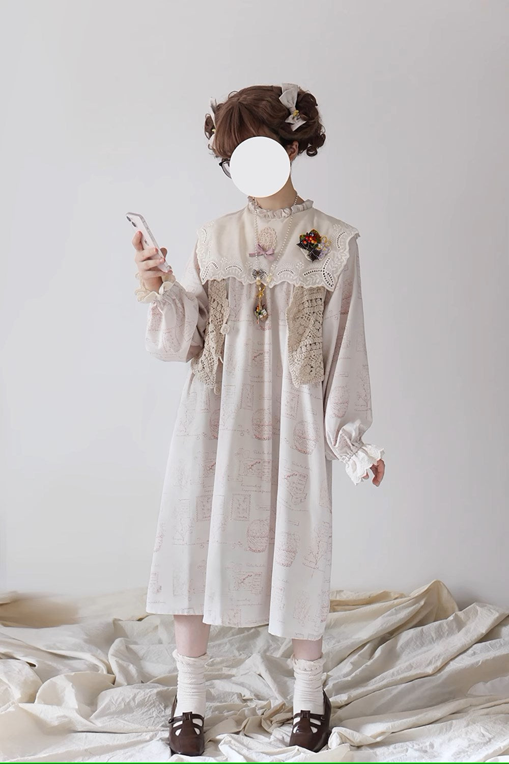 [Pre-order] Forest Encyclopedia Loose Fit Dress