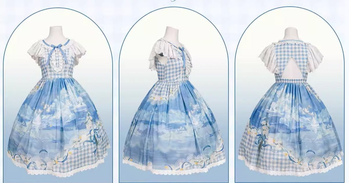[Sale period ended] Daisy and Sky Flying Sleeve Dress