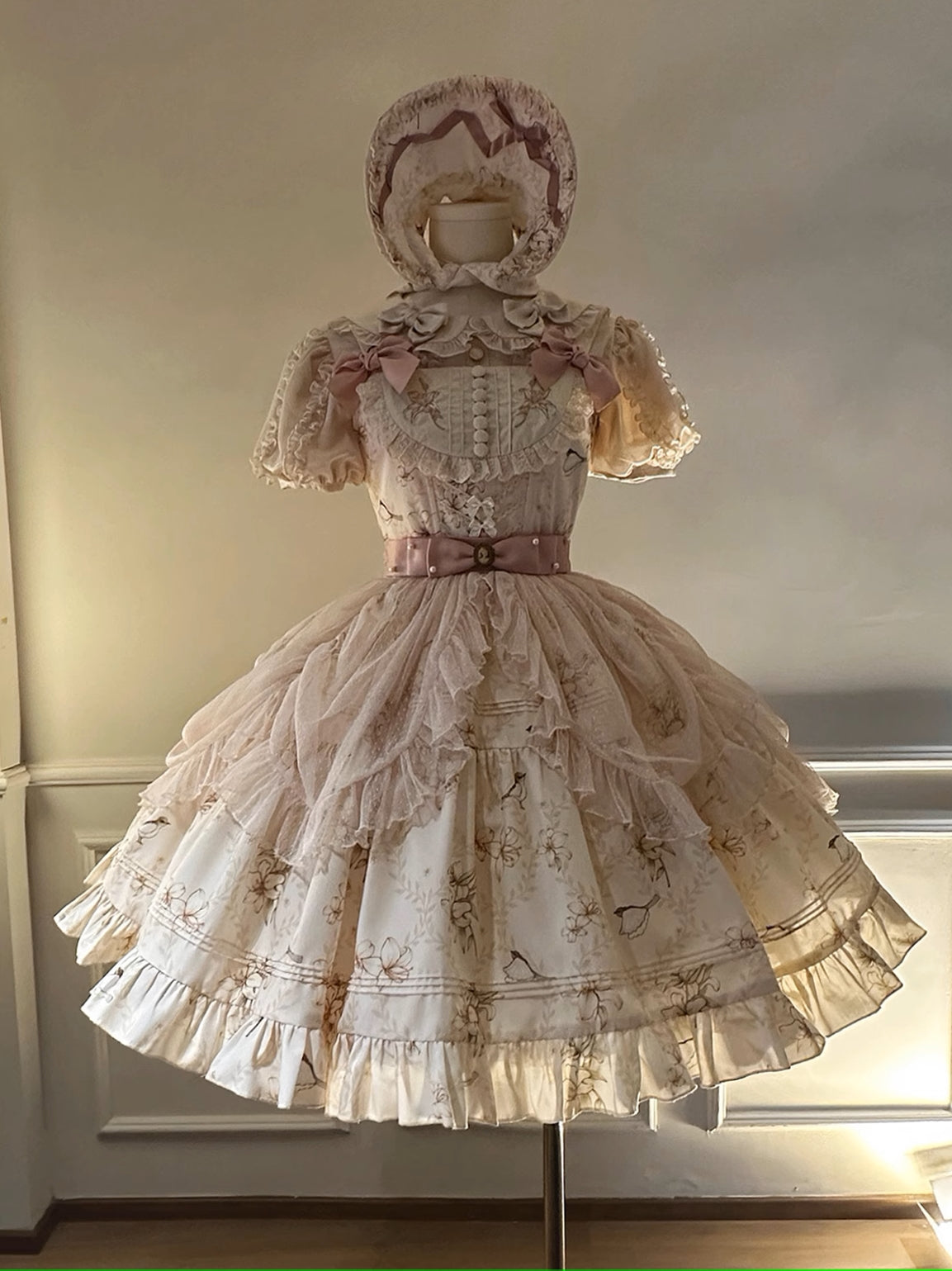 [Resale/Pre-orders available until 2/3] Lily and Wind Jumper Skirt with Mesh Veil