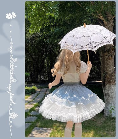 Antique Porcelain Plates Skirt