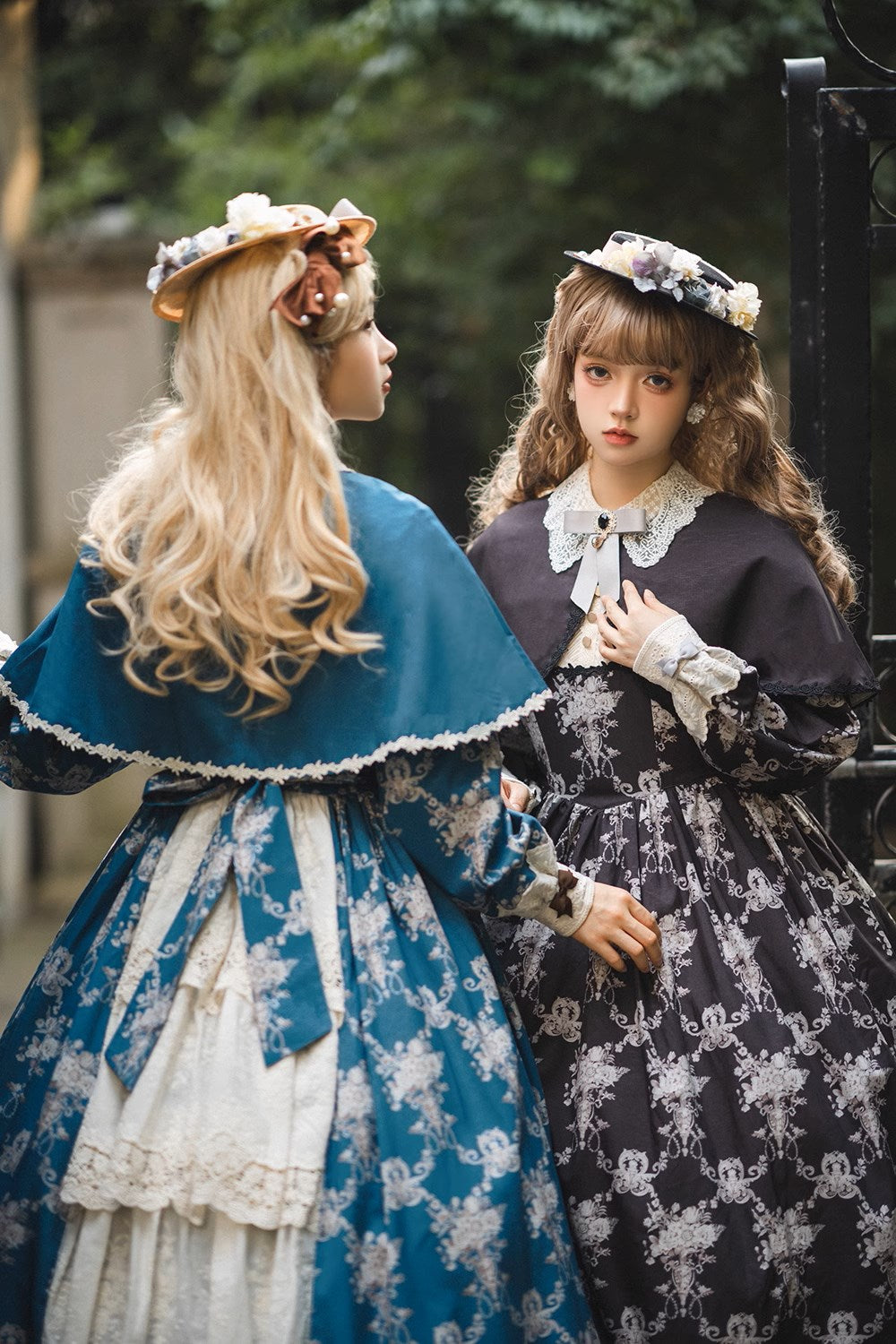 【予約販売】Antique Flower Wall ワンピース