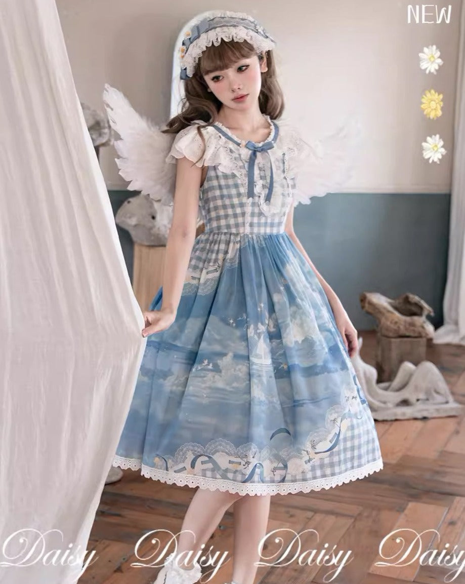 [Sale period ended] Daisy and Sky Flying Sleeve Dress