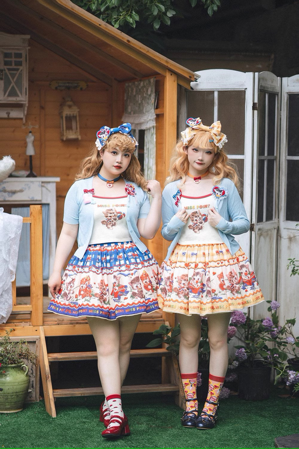 【予約販売】Sweet Kittyレトロカーディガン