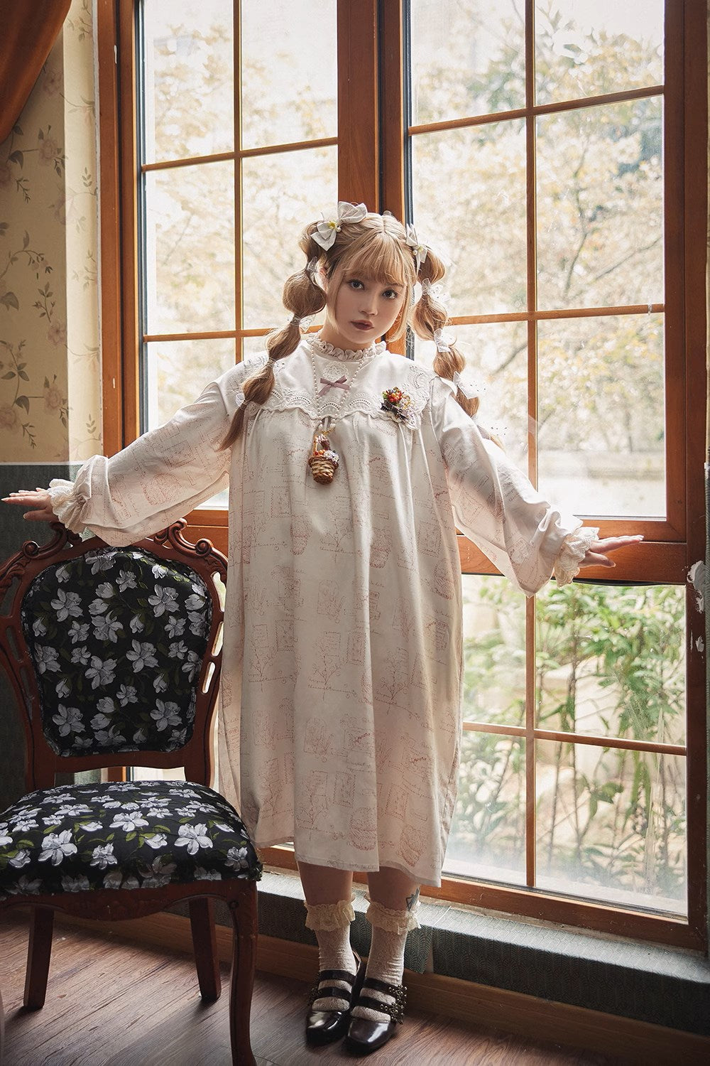 [Pre-order] Forest Encyclopedia Loose Fit Dress