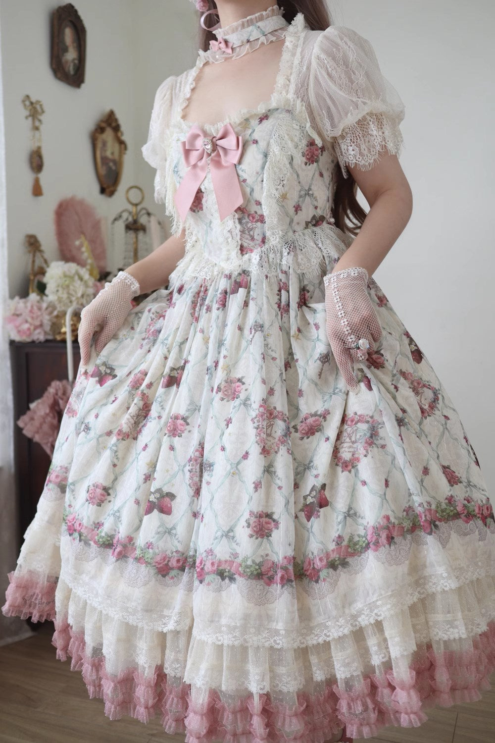 Secret Strawberry Garden ワンピース【1型】