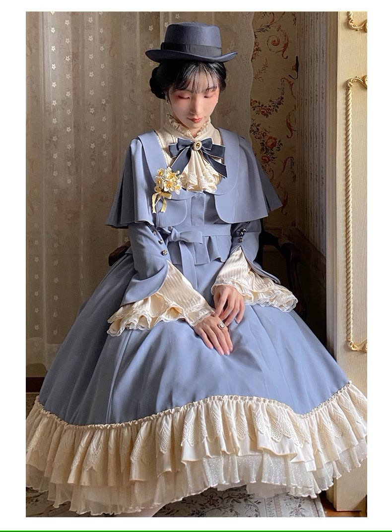 Breeze Aria Classical Cape Dress