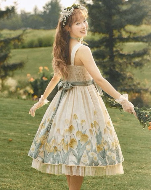 OSTARA'S TULIP jumper skirt