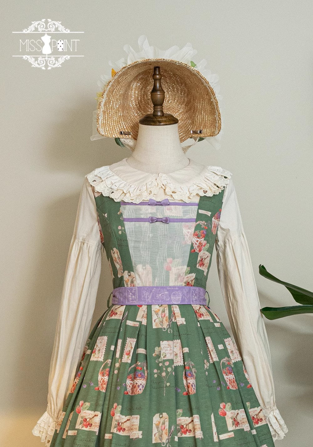 [Pre-order] Forest Encyclopedia Print Jumper Skirt