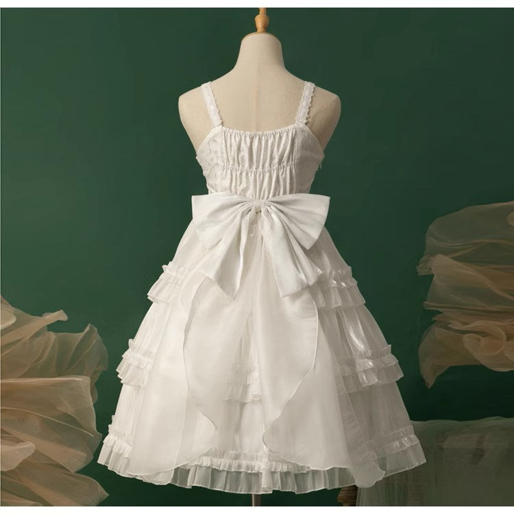 Maiden's Holiday Pearl Puff Jumper Skirt All 6 Colors