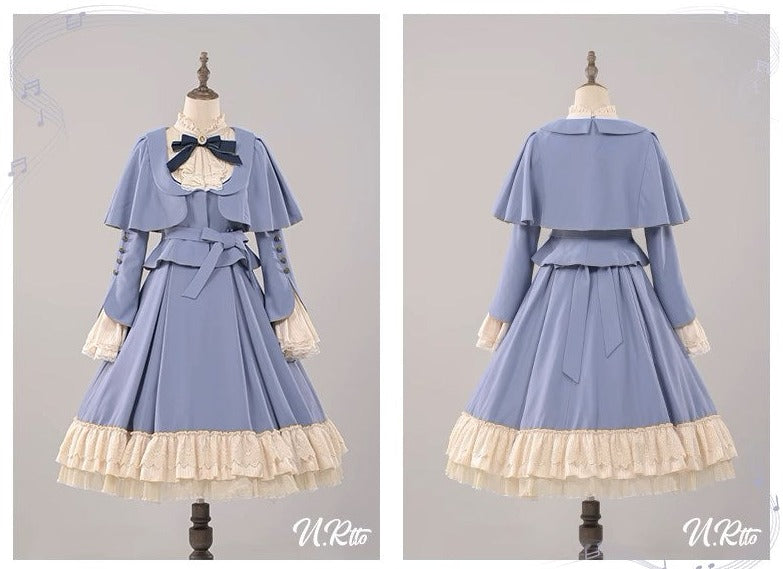 Breeze Aria Classical Cape Dress