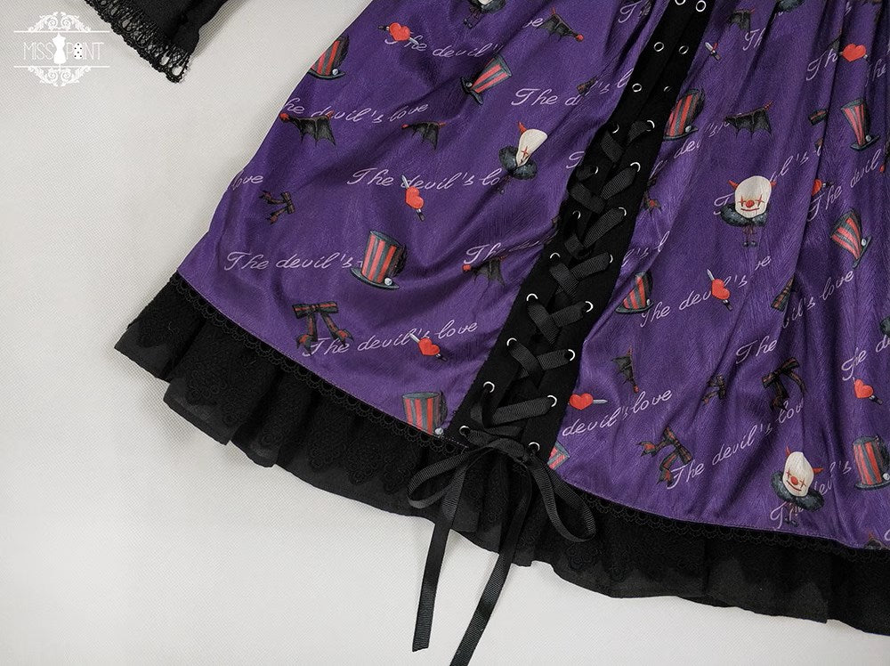 Clown Revival Night jumper skirt