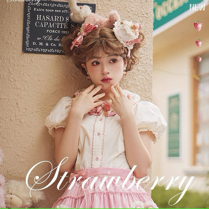 [Simultaneous purchase only] Strawberry Chiffon accessories