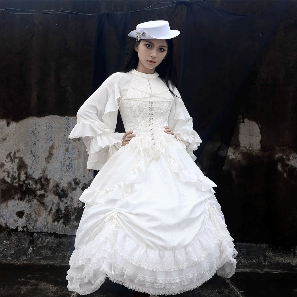 [Sale Period Ended] Withered Rose Corset with Overskirt