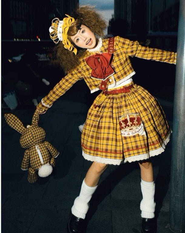[Pre-orders available until 10/29] Thistle Crown Check Short Jacket