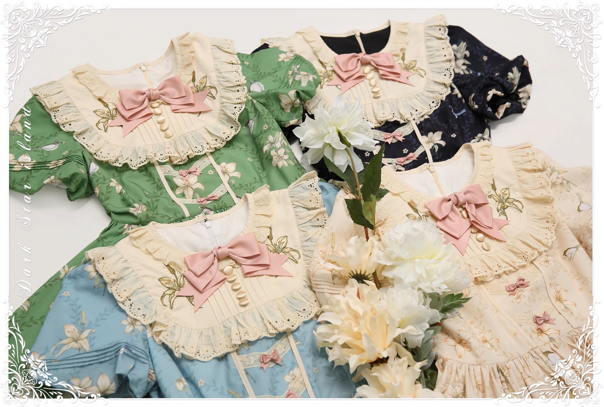 【再販・受注予約2/3まで】Lily and Wind ワンピース