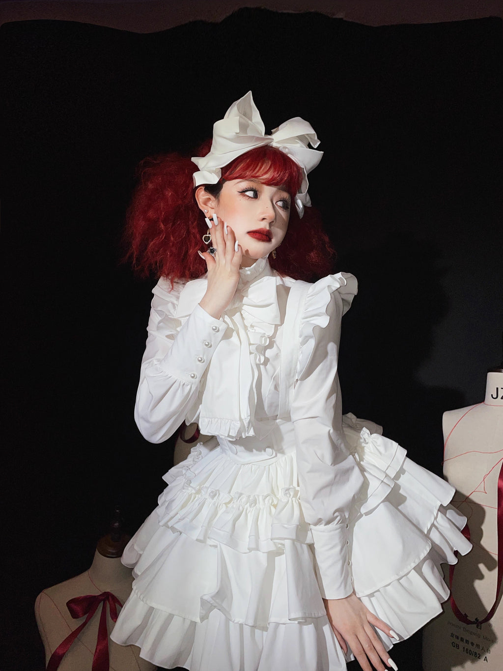 Doll's House サスペンダーミニスカート 全4色