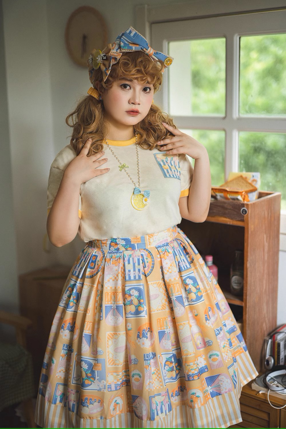 [Pre-order] Loquat and Lemon Skirt