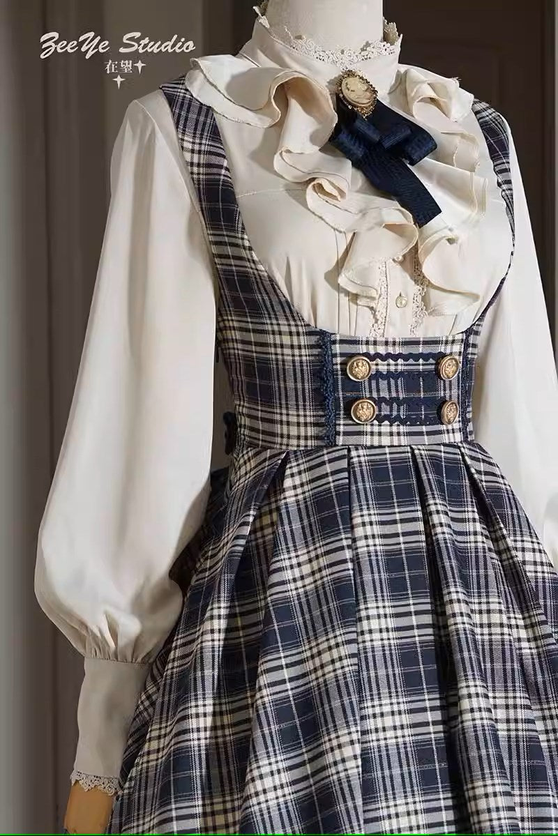 Fontainebleau Classic Frill Blouse