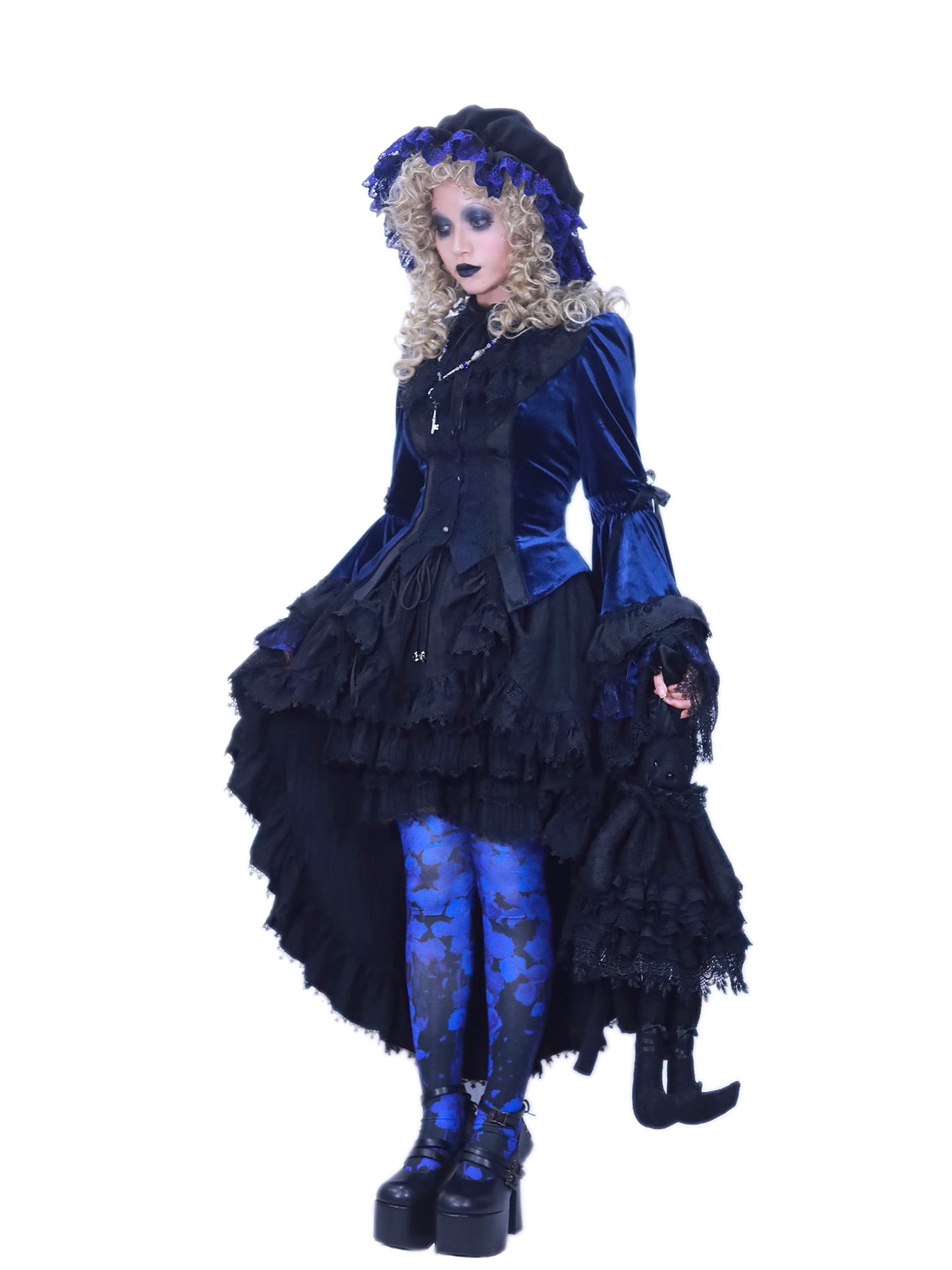 [Sales period ended] Sabbath Gothic Prince fishtail culottes