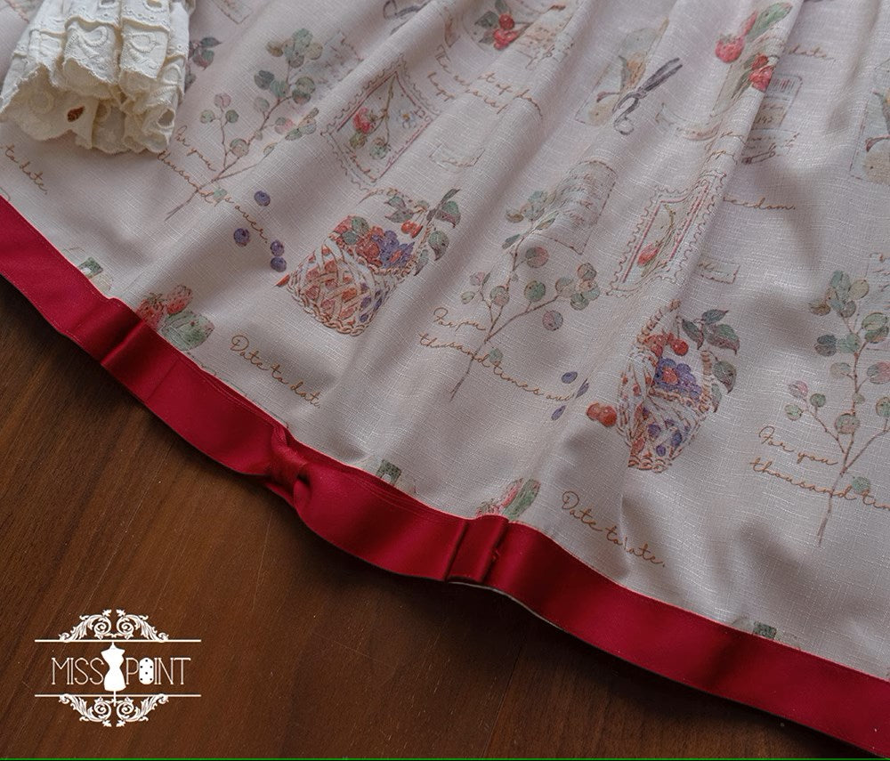 [Sale period ended] Forest Picture Book Print Skirt